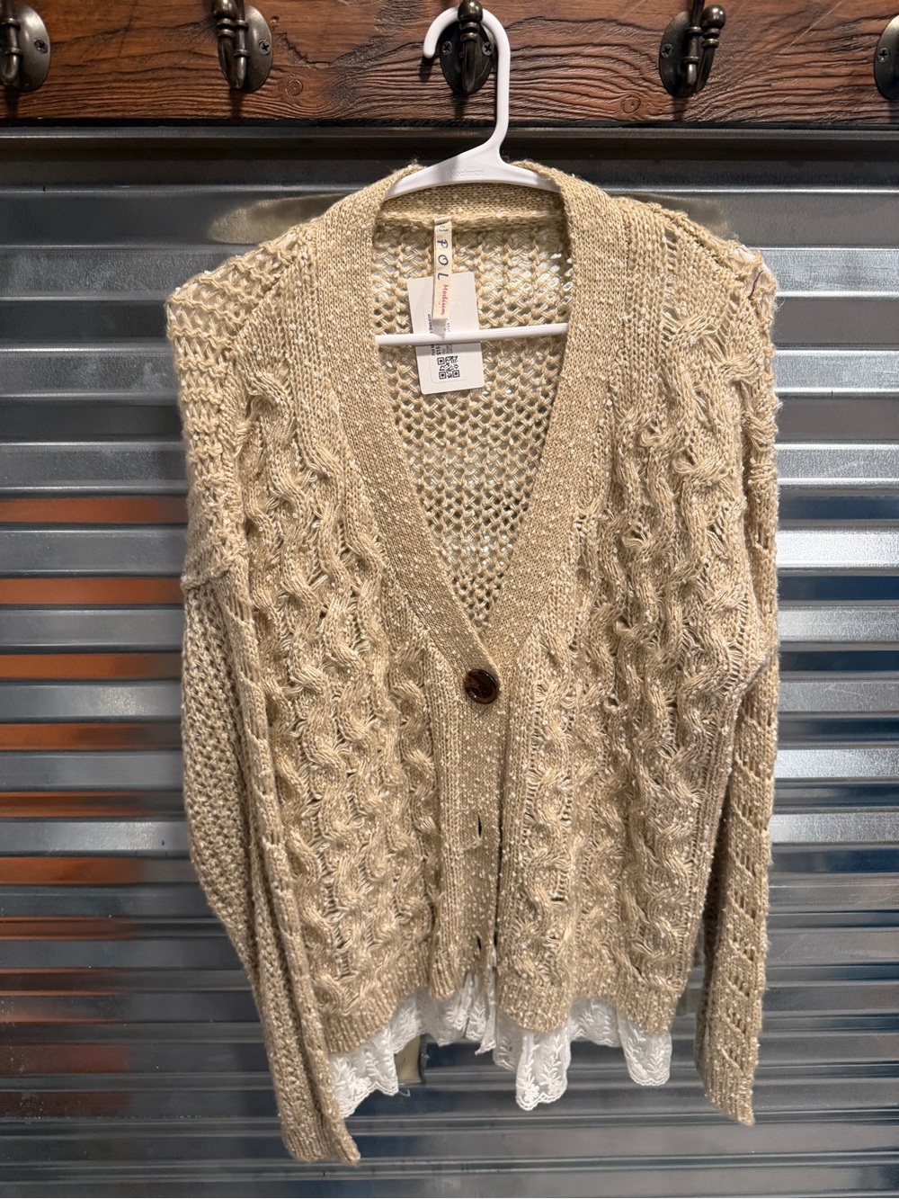 POL cardigan woman’s size medium